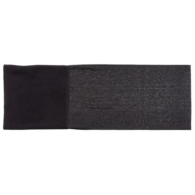 MFH Cravatta con copricapo, in pile, nero