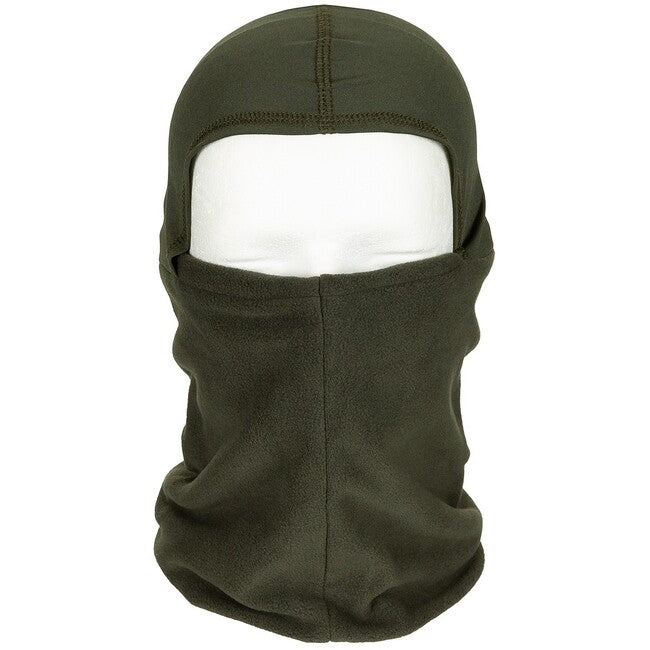MFH Cravatta con copricapo, in pile, verde OD