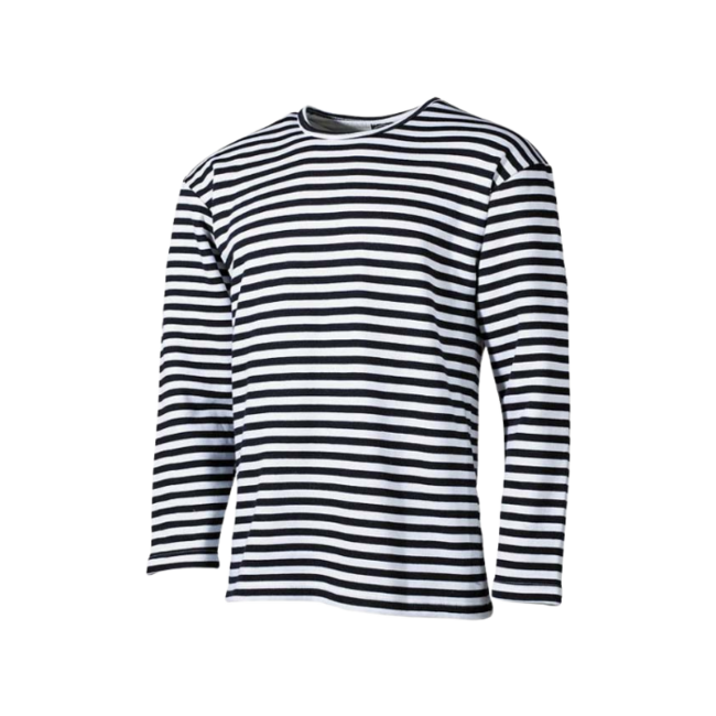 MFH maglia a maniche lunghe da marinaio, nero, invernale