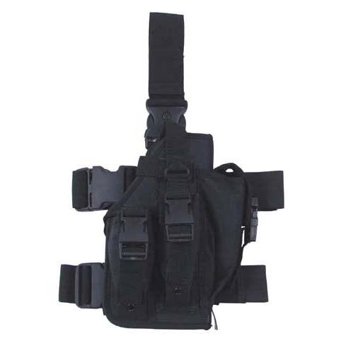 MFH NATO fondina cosciale per pistola, nero