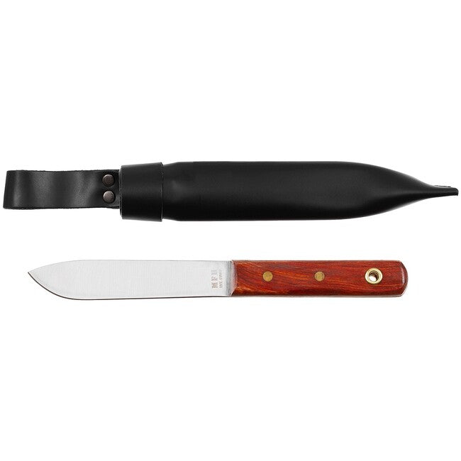 MFH Coltello BW Sailor, manico in legno, con fodero