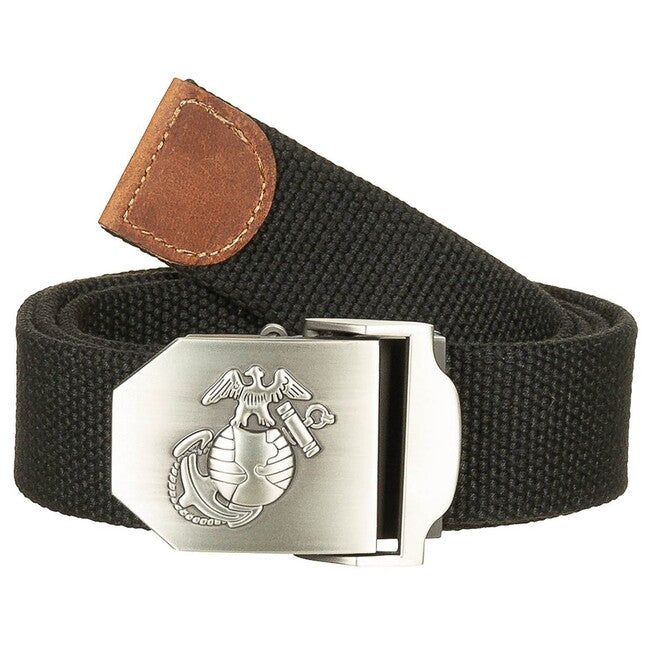 MFH USMC web belt, nero