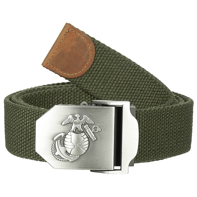 MFH USMC web belt circa 4 cm, verde OD