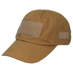MFH Operations Cap with Velcro Panels, Coyote Tan