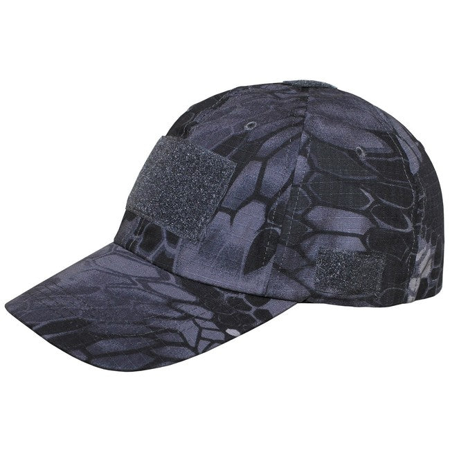 MFH Operations berretto con pannelli in velcro, nero