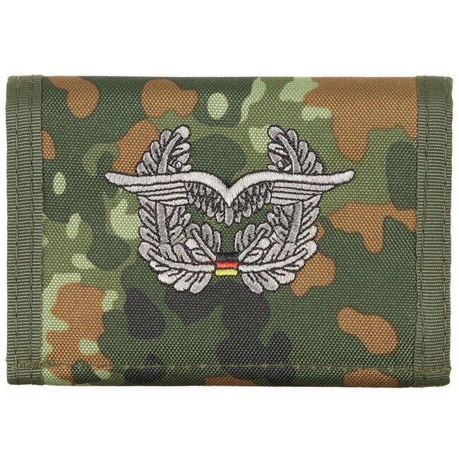 MFH Portafoglio MFH Luftwaffe, bw camo