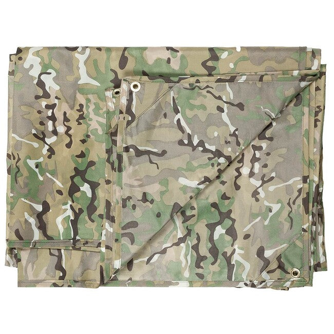 MFH Tarpaulin tarp, operation-camo, circa 500 x 600 cm