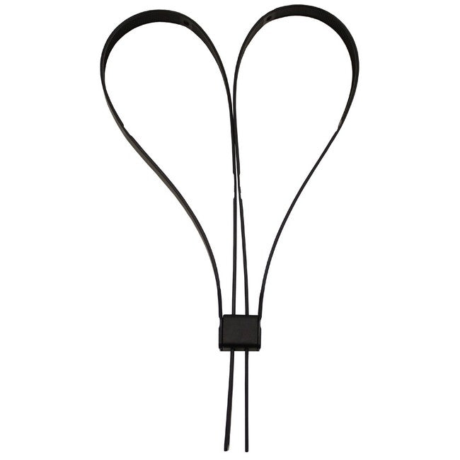 MFH manette di plastica monouso 550x12,5mm, nero
