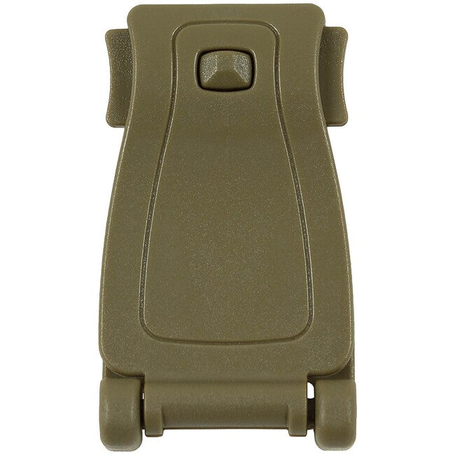 MFH Clip in plastica - adattatore MOLLE, tan coyote