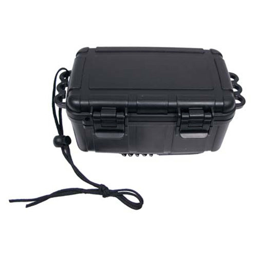 MFH Scatola impermeabile in plastica 20 x 11,5 x 8,5 cm, nera
