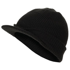 Berretto in maglia MFH Jeep con seta, nera