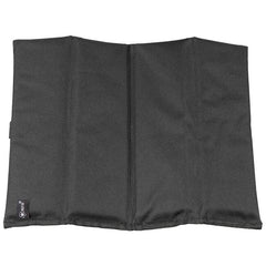 MFH Cuscino per sedile, pieghevole, nero