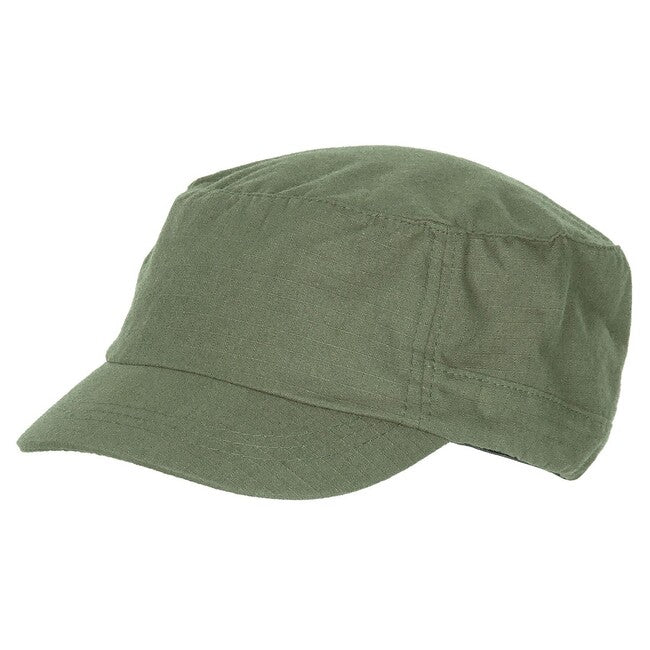 MFH Field cap US Cap Rip-Stop, verde OD, Elasti-Fit