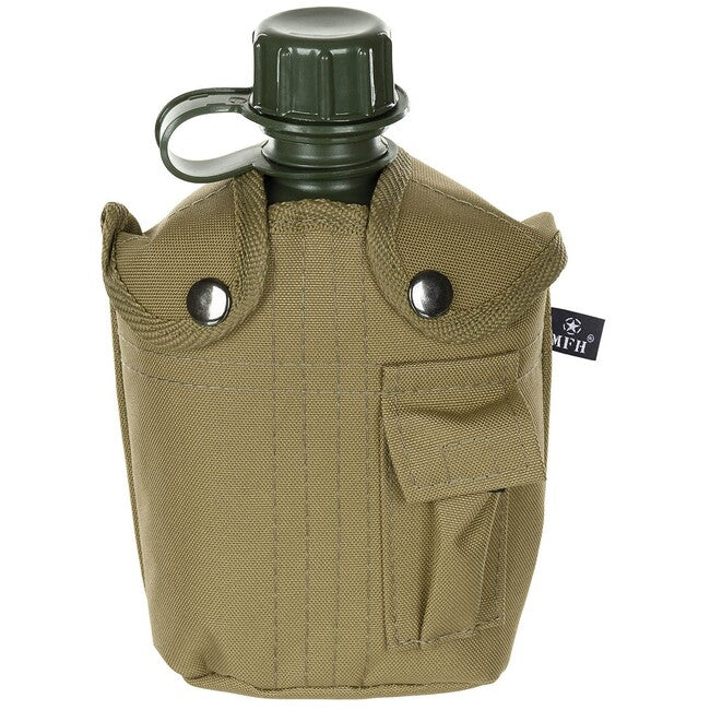 MFH Bottiglia da campo 1L, marrone coyote