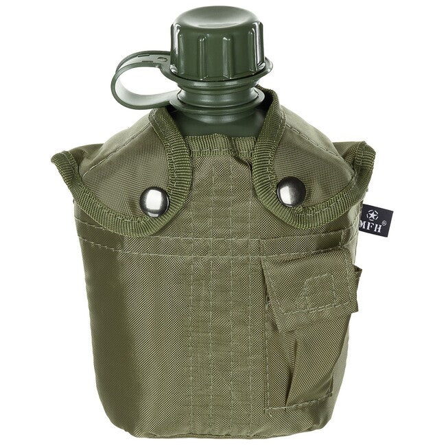 MFH Bottiglia da campo 1L, senza BPA, verde OD