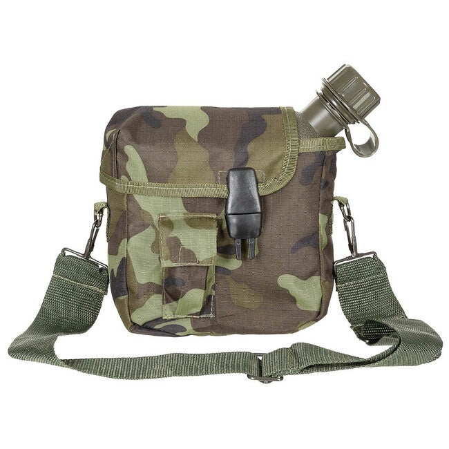 MFH Bottiglia da campo quadrata circa 2L M 95 CZ camo