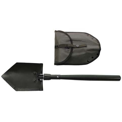 MFH Pala da campo, oliva, 62cm