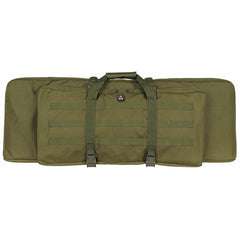 MFH fondina per 2 pistole lunghe, verde OD