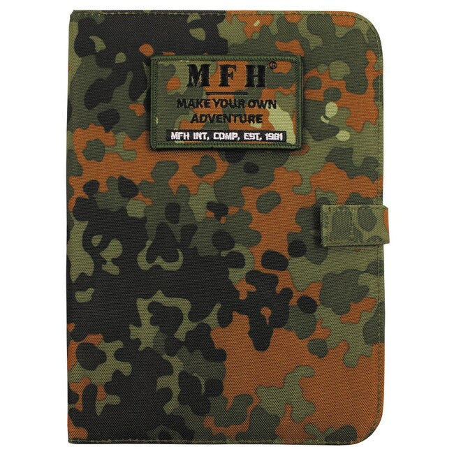 MFH Custodia con notebook a5, bw camo