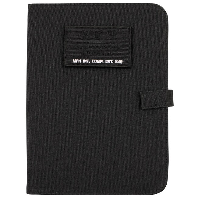 MFH Custodia per notebook A5, nero