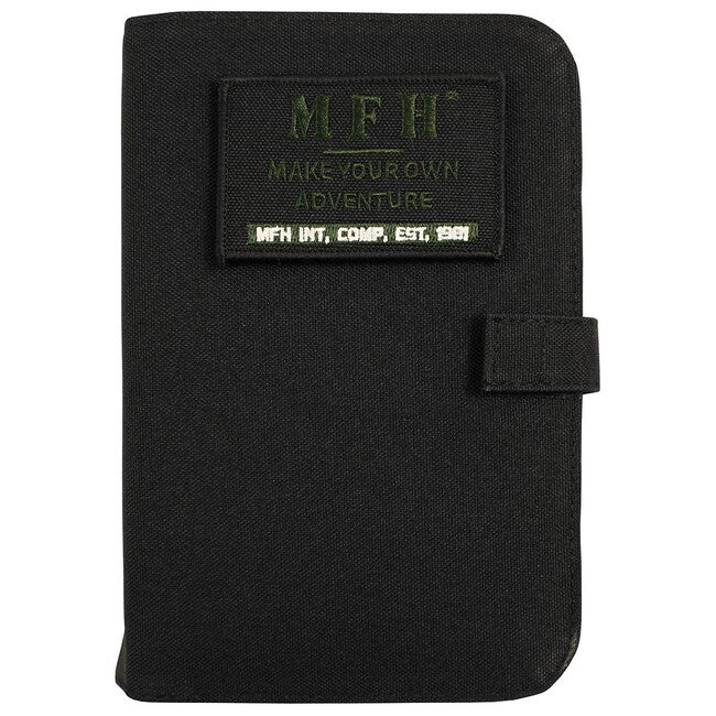 MFH Custodia per notebook A6, nero