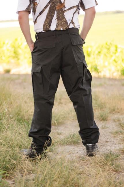 MFH Παντελόνι BDU Rip-Stop, Μαύρο