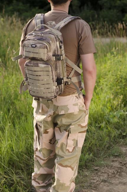 MFH US Assault Backpack HDT Camo 30L