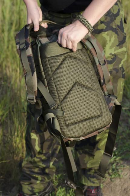 MFH US assault zaino, woodland 30L