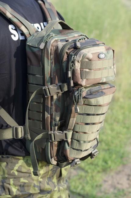 MFH US assault zaino, woodland 30L
