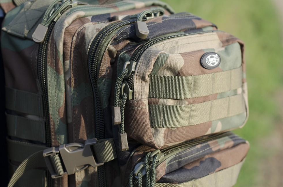 MFH US assault zaino, woodland 30L