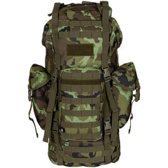 MFH Zaino MOLLE 65L, barra in alluminio, m95 cz camo