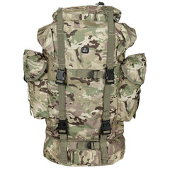MFH Zaino MOLLE 65L, barra in alluminio, op.-camo