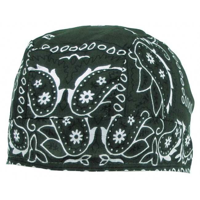 MFH Sciarpa per la testa, verde paisley-OD