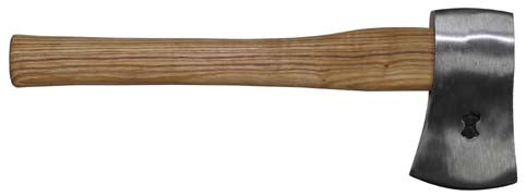 MFH ascia 39cm, manico in legno