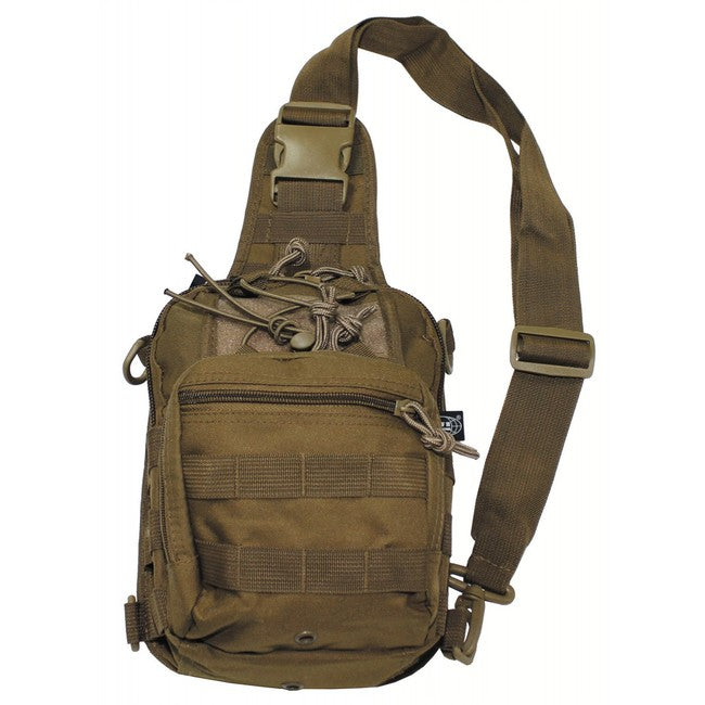 MFH Shoulder borsa a tracolla, coyote tan