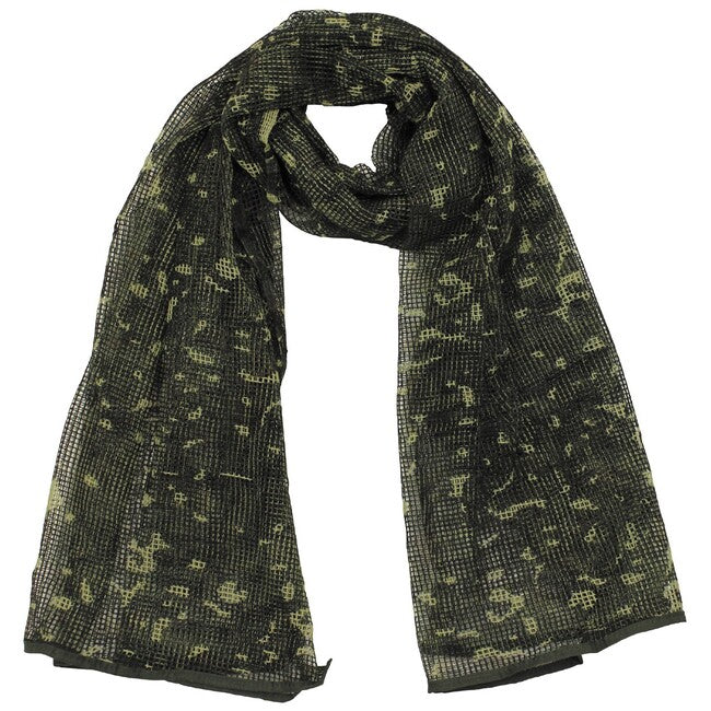 MFH Sciarpa a rete, bw camo, circa 190 x 90 cm