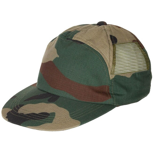 MFH Cappello - misura regolabile, con inserti in rete, woodland
