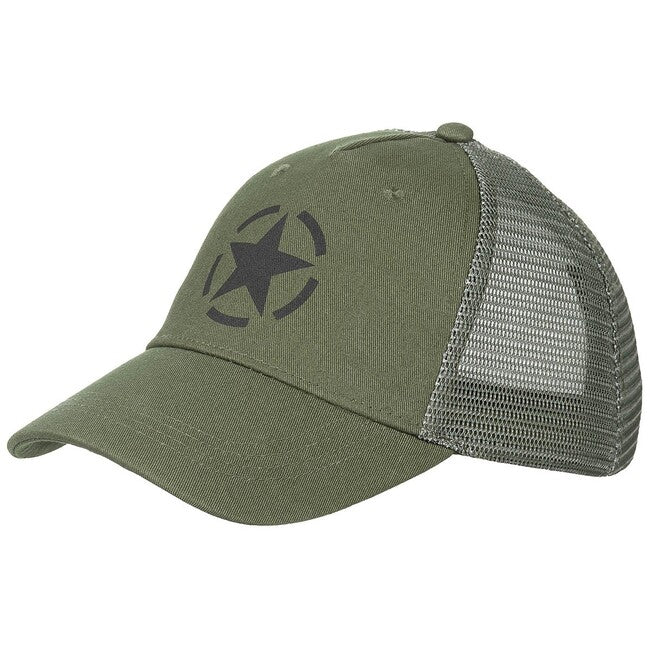 MFH Trucker cappello, misura regolabile, verde od