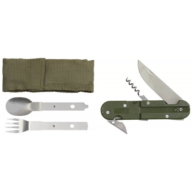 MFH Set di posate pieghevoli, 3 pezzi
