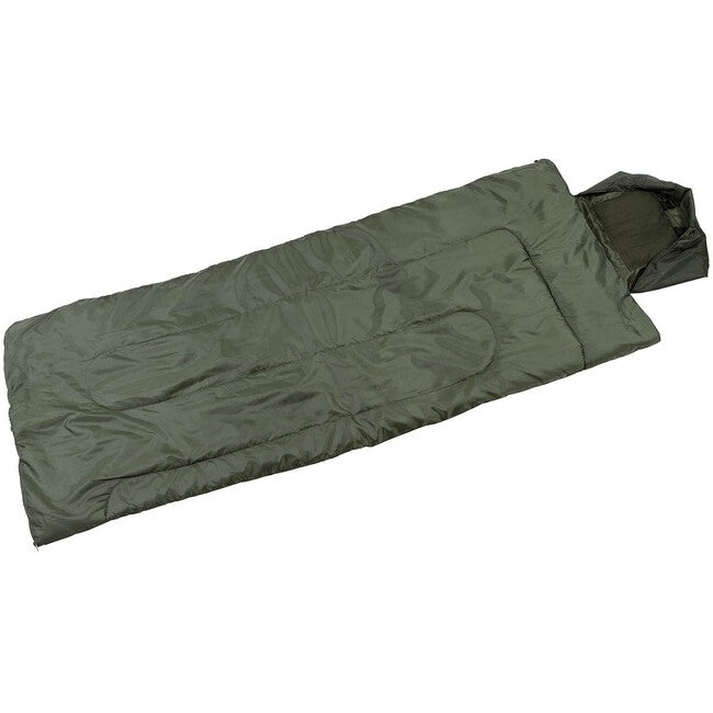 MFH Pilot sacco a pelo imbottitura a 2 strati, verde OD