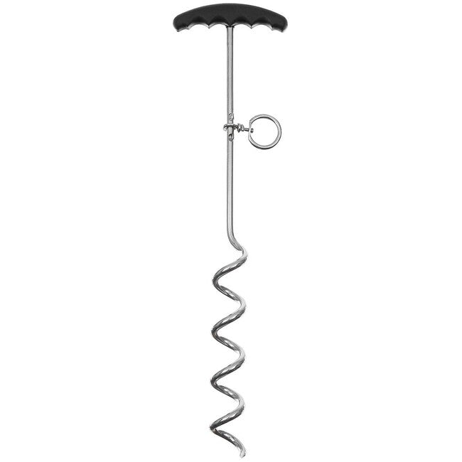 MFH Picchetto per tenda a spirale, in metallo, con manico in plastica, circa 45 cm