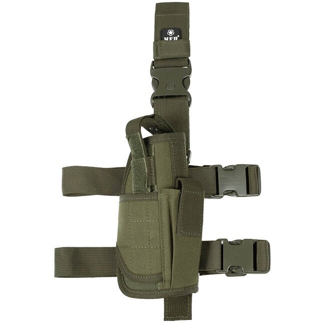 MFH Fondina per pistola destra, verde OD