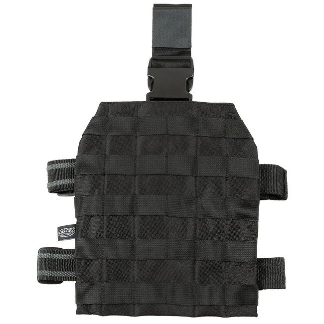 MFH Pannello coscia molle, nero