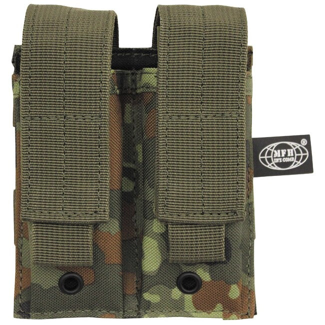 MFH Fondina doppia molle, bw camo