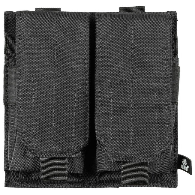 MFH Fondina doppia MOLLE, nera
