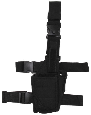 MFH Universal fondina cosciale per pistola, nero