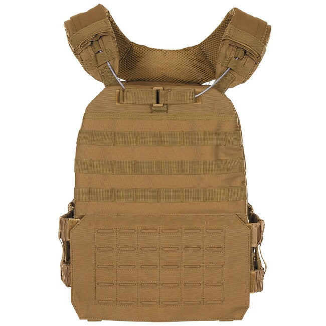 MFH Gilet tattico Laser MOLLE, marrone coyote