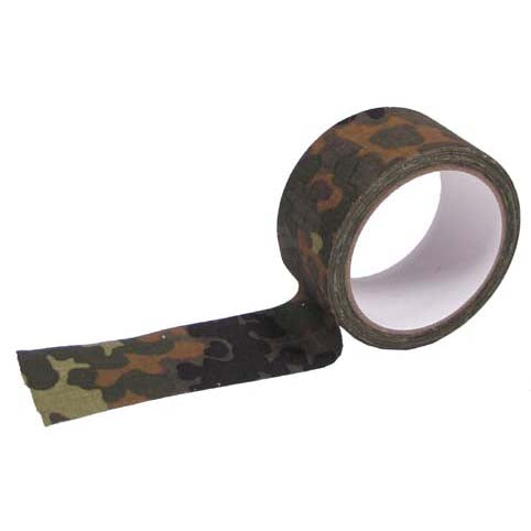 MFH Nastro adesivo in tessuto, flecktarn, 10m