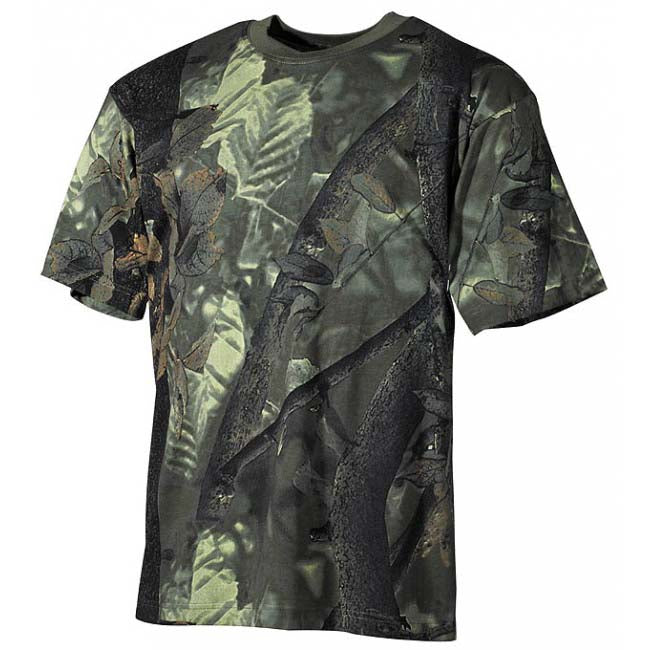 MFH maglietta real tree, hunter-grün, 170g/m²