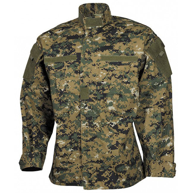 MFH US ACU giacca Rip-Stop, digital woodland